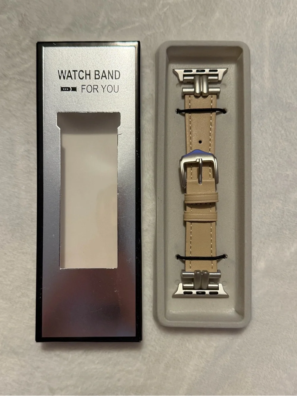 Leather Band Compatible with Apple Watch Band Women 38mm 40mm 41mm